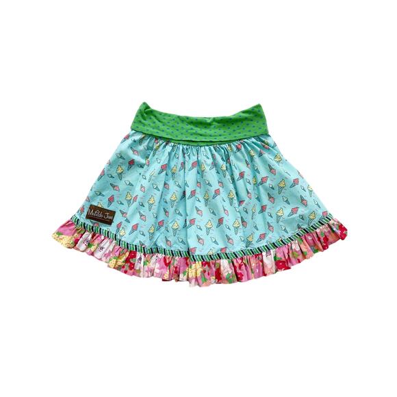 Matilda Jane It's A Wonderful Parade Ice Cream Social Circle Skirt Size 6 - Picture 3 of 5